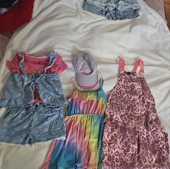 Pink and Blue Girls Summer Bundle - Picture 1 of 9